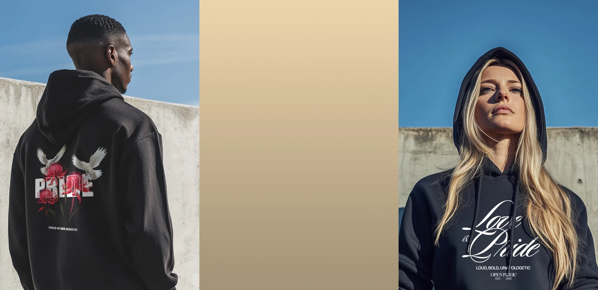 genderneutrale streetwear hoodies