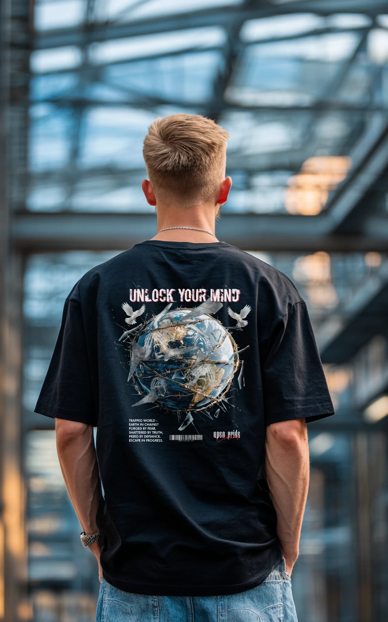 Unlock Your Mind Shirt nachhaltige Mode