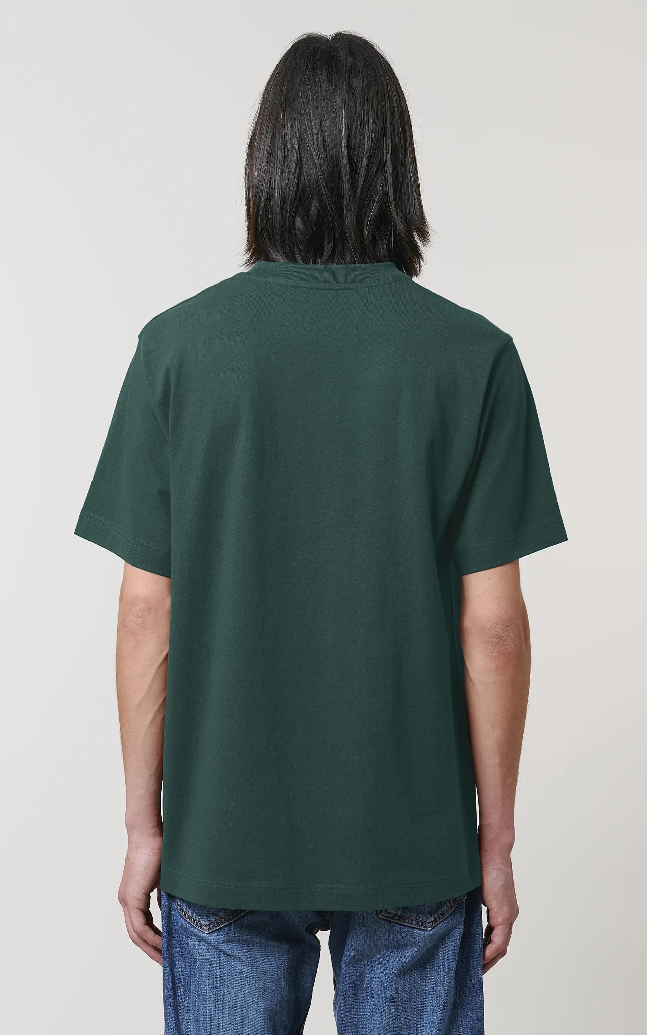 Genderneutrales Streetwear T-Shirt mit frechem Spruch im urbanen Look, size-badge